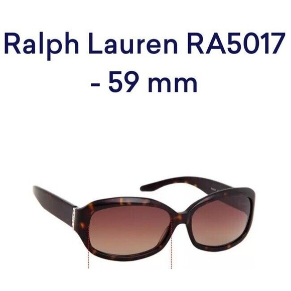 Ralph Lauren RA5017 510/83 59mm 125 Tortoise Eyeglass Frames Only - Picture 1 of 6